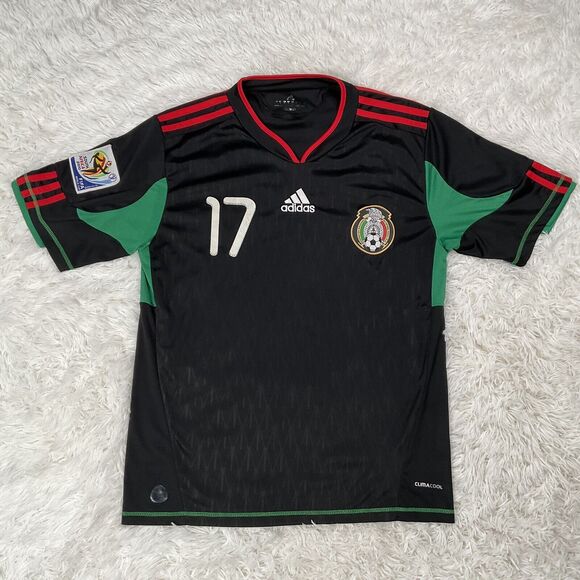 Adidas Mexico 2010 World Cup Away Jersey G.Dos Santos Size M - Picture 1 of 6